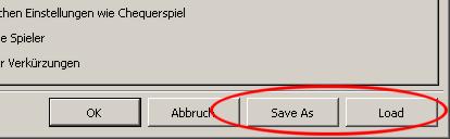 Rollout-Einstellungen sichern