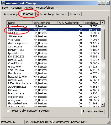 Windows Task-Manager
