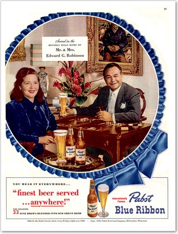 1949 - Pabst Blue Ribbon Beer